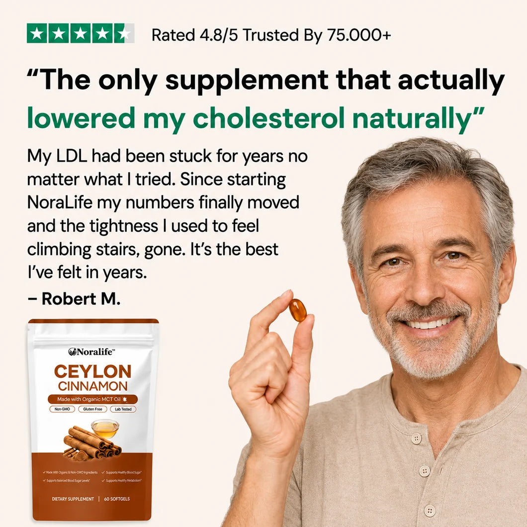 Noralife Ceylon Cinnamon 7200mg Equivelant